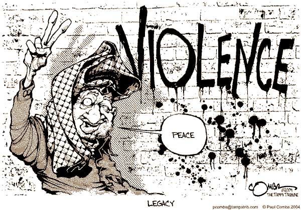 Il Nobel per la Pace Arafat killer di tre diplomatici Usa