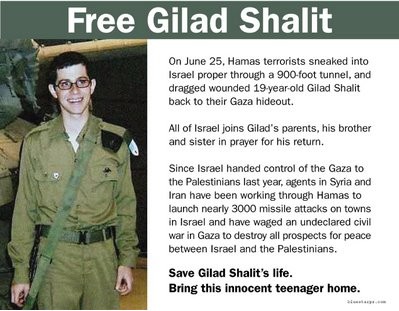 Gilad Shalit, tre anni d’attesa non fiaccano la speranza