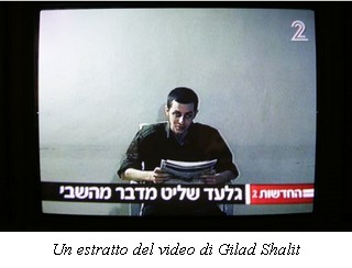Hamas consegna un video di Gilad Shalit a Israele
