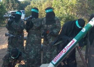 qassam rockets focus on israel