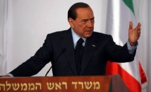 berlusconi knesset focus on israel