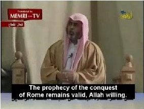 Un predicatore di Hamas: un giorno Roma sarà conquistata dall’Islam