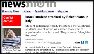 Genova, studente israeliano denuncia: “Gli arabi ci minacciano”