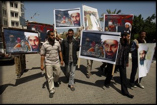 Gaza: manifestazione in ricordo di Bin Laden