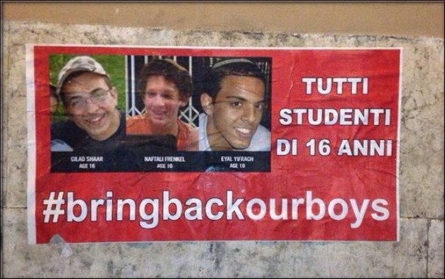 #bringbackourboys-ragazzi-israeliani-rapiti-terrorismo-palestinese-focus-on-israel