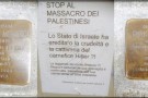 Antisemitismo mascherato: a Livorno volantino antisraeliano vicino le targhe in ricordo di ebrei deportati