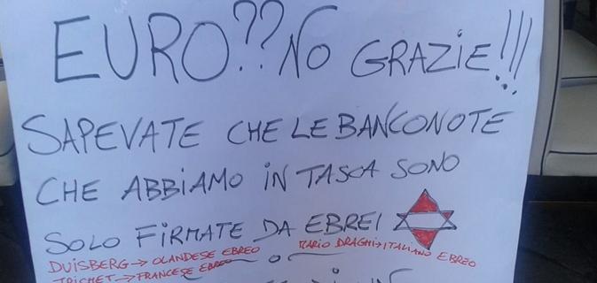 genova-cartello-antisemita-euro-focus-on-israel