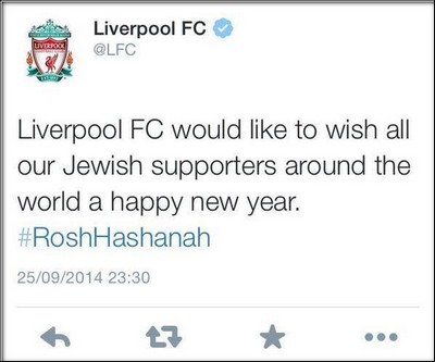 tweet-auguri-liverpool-antisemitismo-focus-on-israel