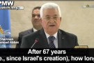 Abu Mazen davanti all’ONU rifiuta la legittimità di Israele anche sui confini del 1948