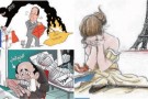 Stragi di Parigi: vignette sarcastiche contro la Francia su molti giornali del Medio Oriente