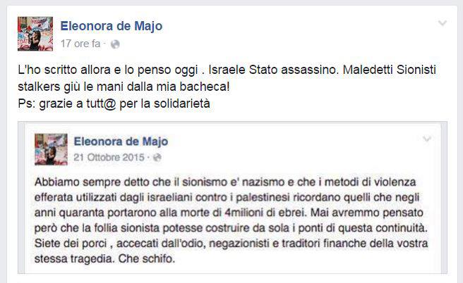 elezioni-napoli-eleonora-de-majo-focus-on-israel