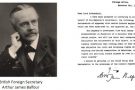 99 anni dopo la dichiarazione Balfour è ancora respinta dagli arabi