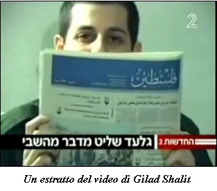 ‘Shalom, sono Gilad Shalit’, ecco il testo del video