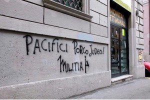 Roma: indagati quattro esponenti di Militia per razzismo e insulti alla Comunità Ebraica