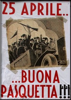 25 Aprile, denuncia del blogger Mario Adinolfi: “A Roma manifesti con camicie nere in trionfo e fasci littori”
