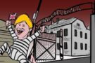 Unione Europea come Auschwitz: la vergognosa vignetta di Mario Improta